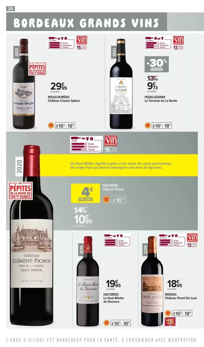 FOIRE AUX VINS, LE GUIDE DES BONS PLANS du 11 mars au 23 mars 2025 - Catalogue page 26