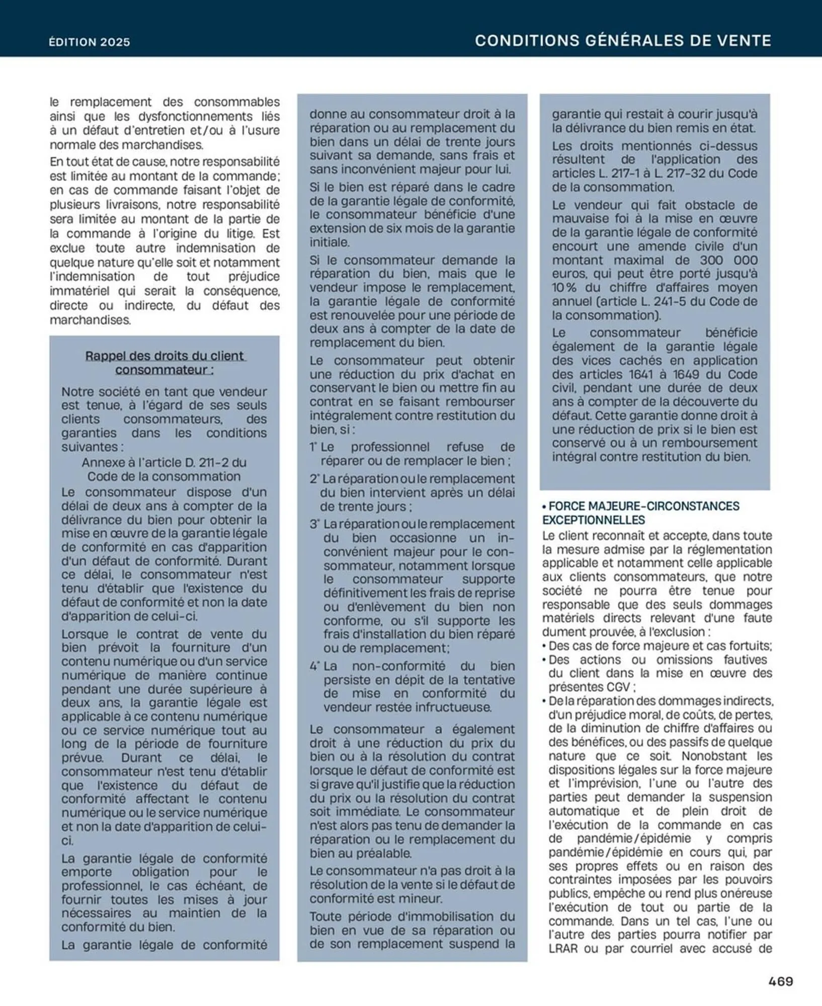 Catalogue Cedeo du 10 octobre au 31 décembre 2025 - Catalogue page 469