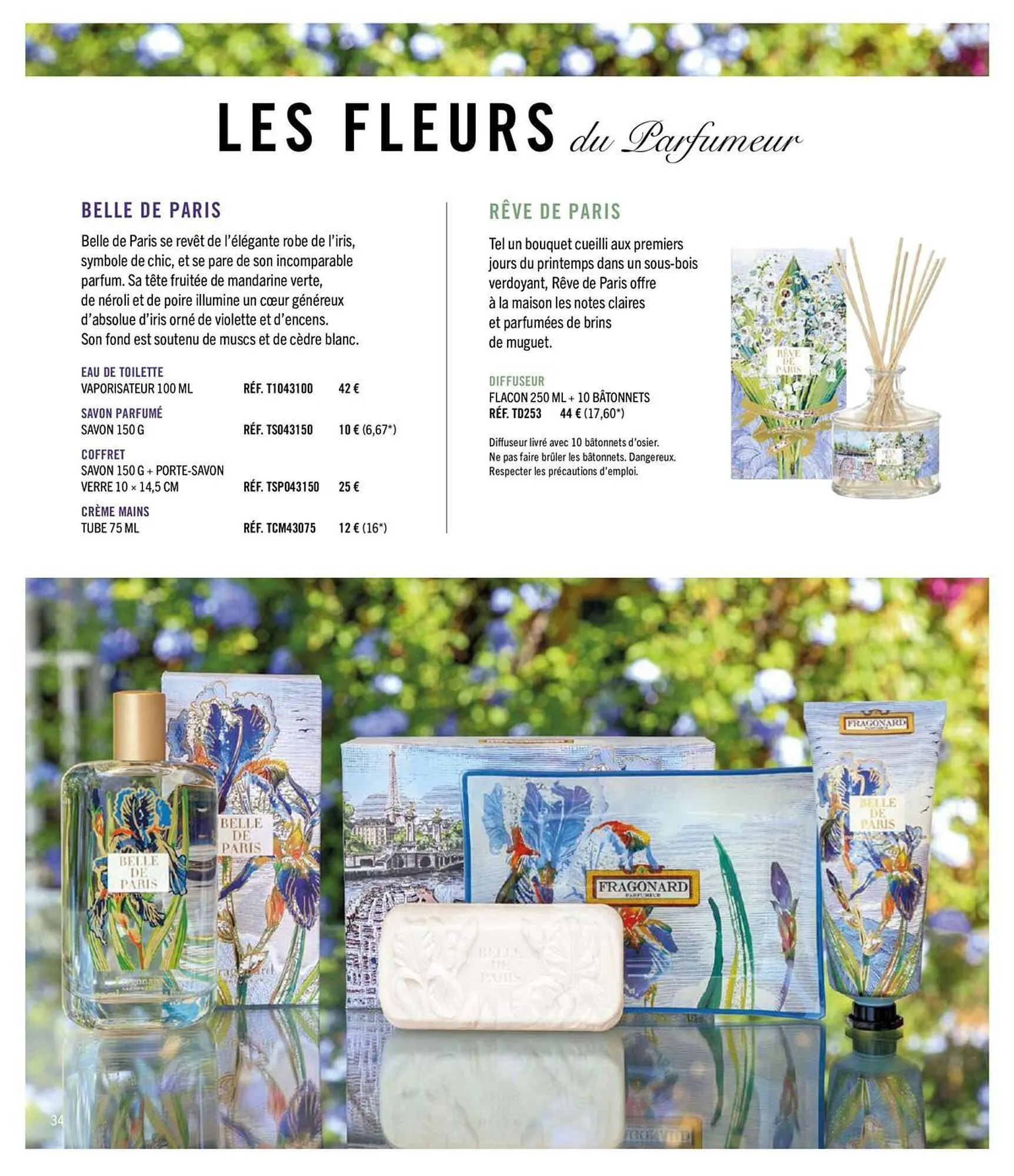 Catalogue Fragonard du 1 avril au 31 décembre 2026 - Catalogue page 34