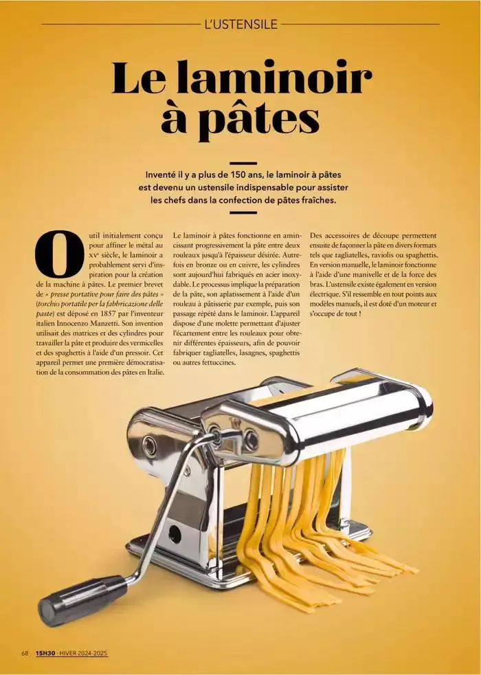 Metro Magazine 15h30 N°12 du 16 décembre au 30 avril 2025 - Catalogue page 64