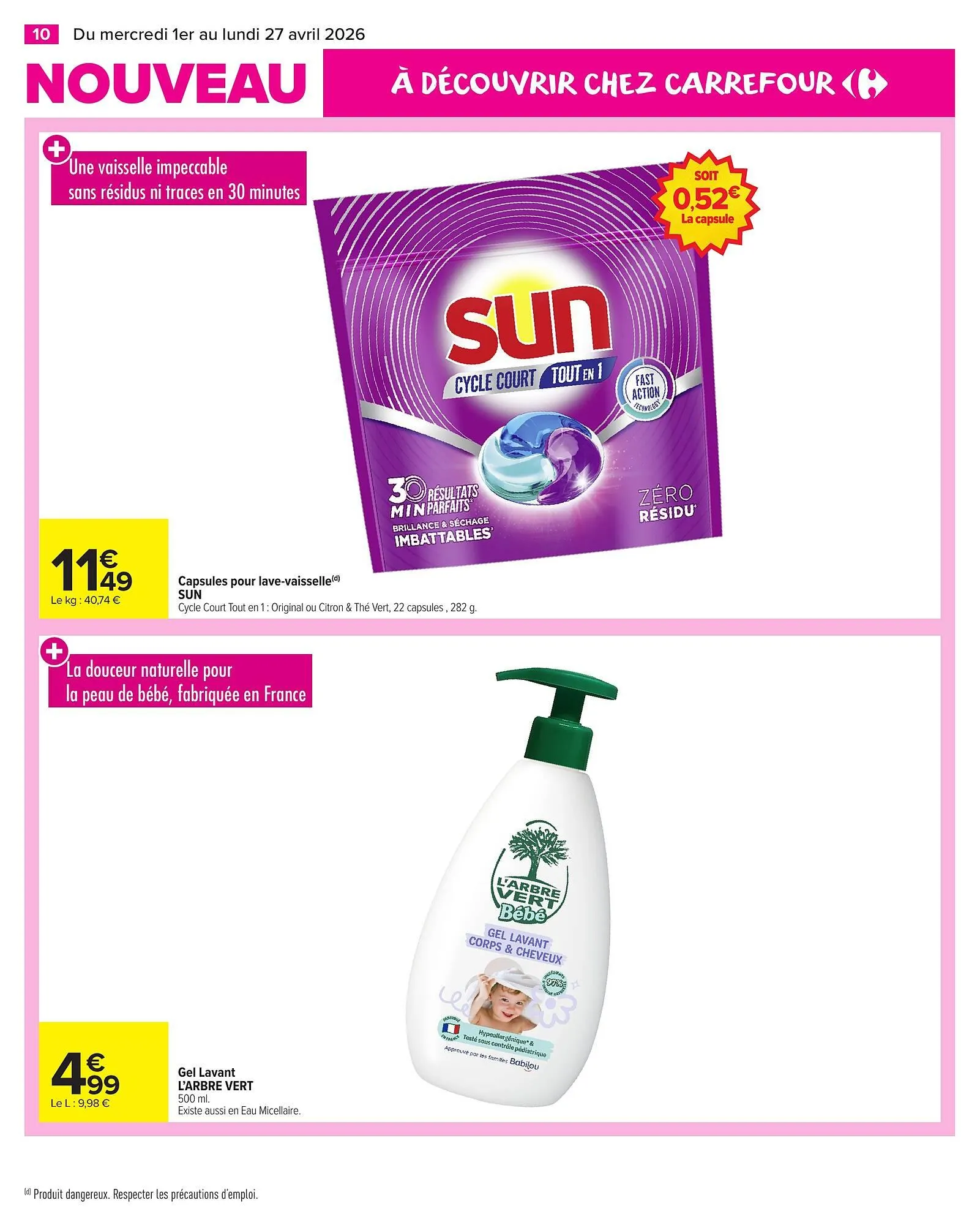 Catalogue Carrefour Market du 1 avril au 27 avril 2026 - Catalogue page 10