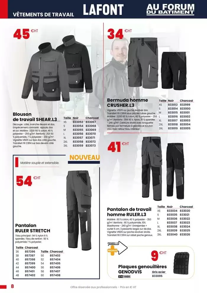 La Selection E.P.I PRINTEMPS - ÉTÉ  du 25 avril au 31 août 2025 - Catalogue page 8