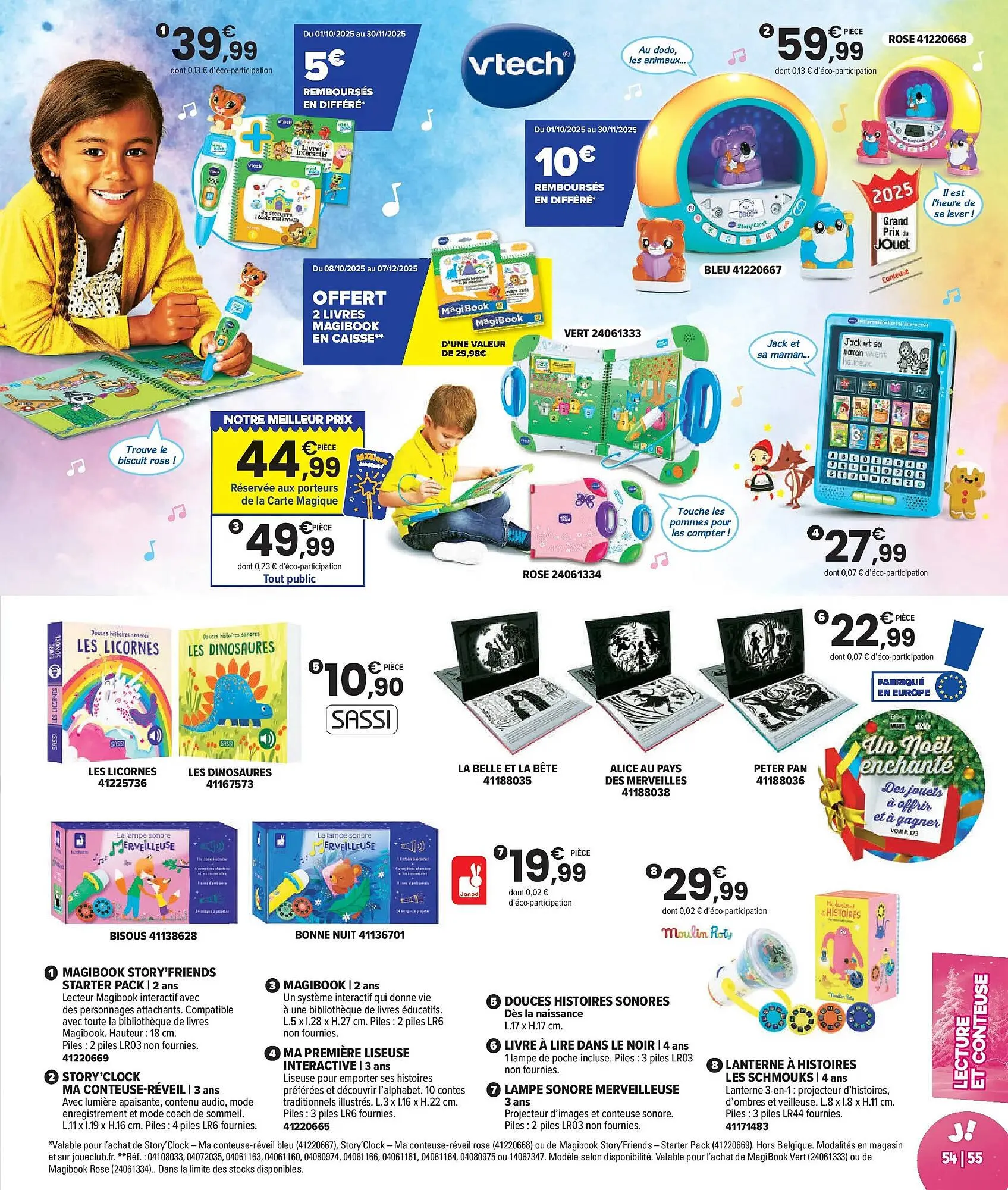 Catalogue JouéClub du 7 octobre au 7 décembre 2025 - Catalogue page 55