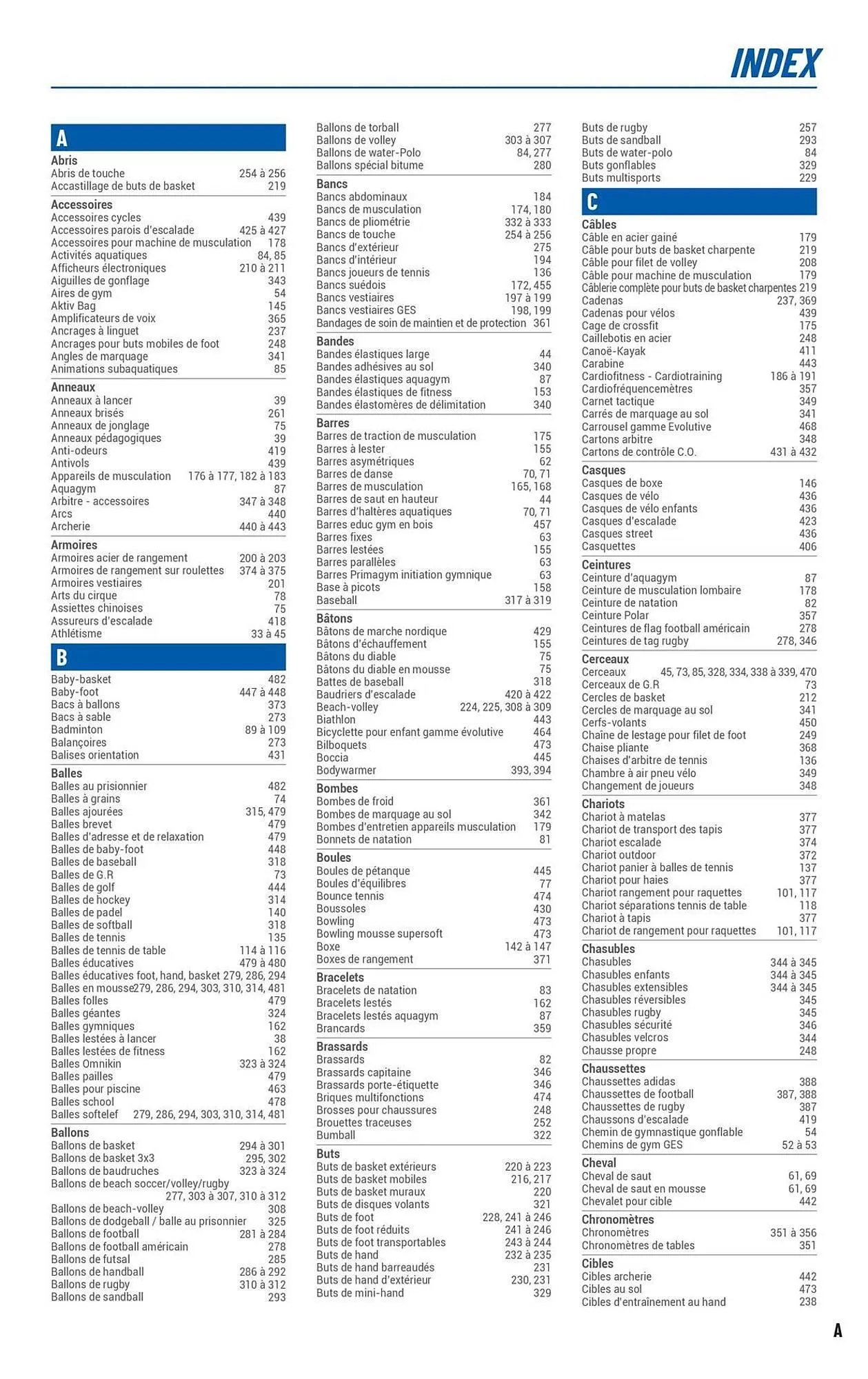Catalogue Casal Sport du 6 mars au 31 décembre 2025 - Catalogue page 455