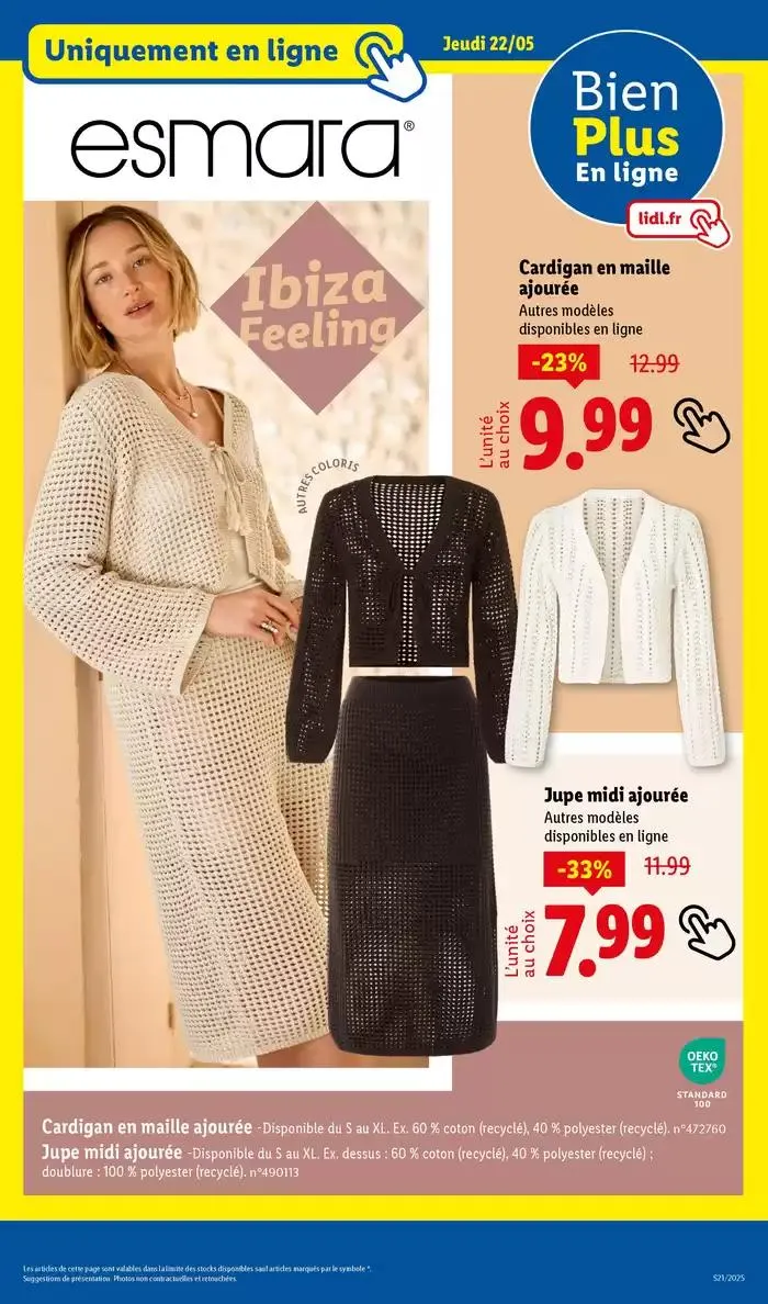 Faites votre plein de courses chez Lidl et profitez de nombreux produits à prix réduits ! du 22 mai au 28 mai 2025 - Catalogue page 53