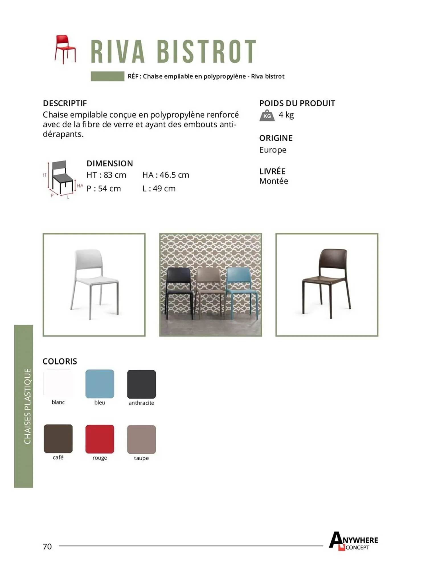 Catalogue 4 Pieds du 26 avril au 31 décembre 2023 - Catalogue page 70