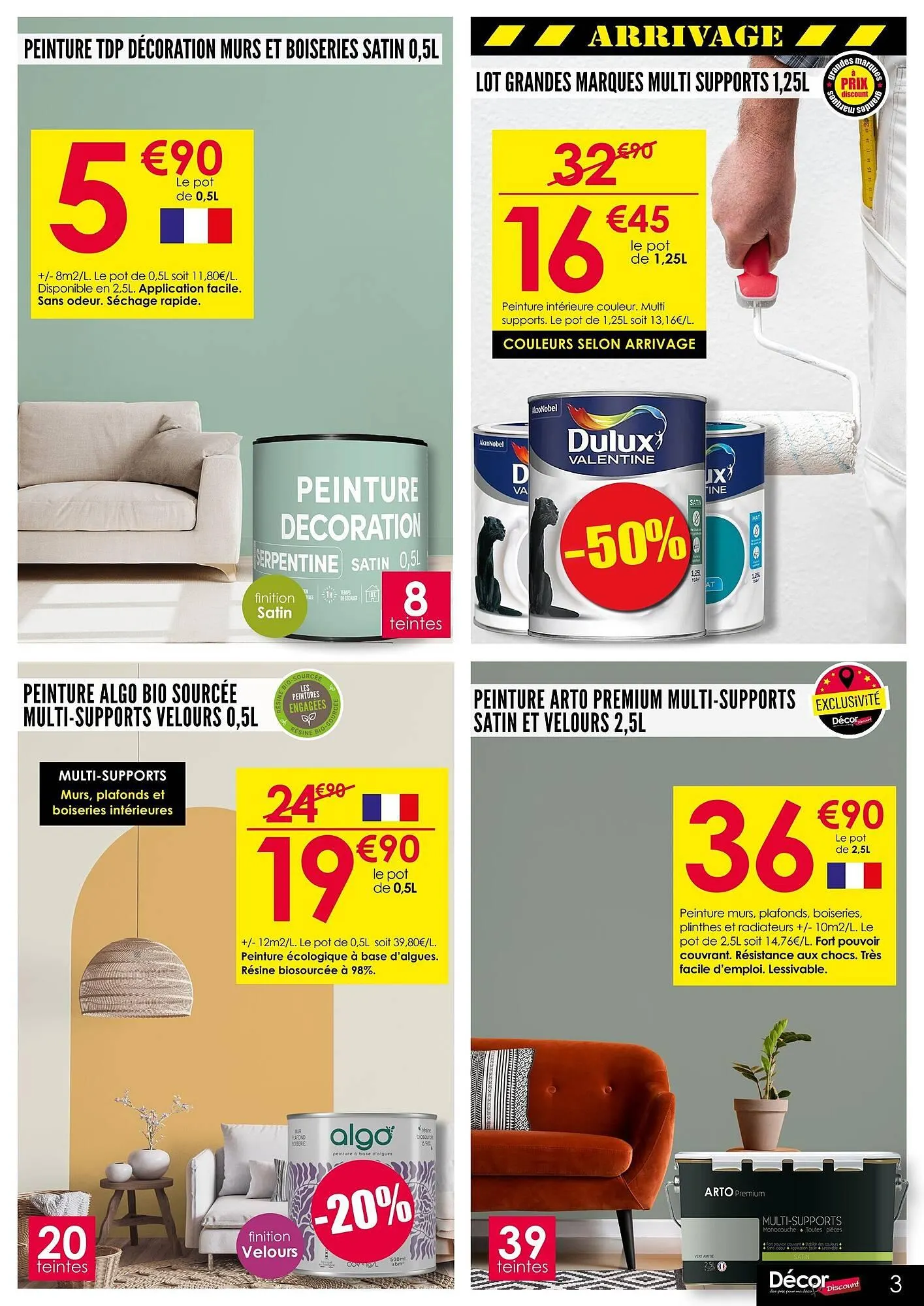 Catalogue Décor Discount du 7 juillet au 17 août 2025 - Catalogue page 3