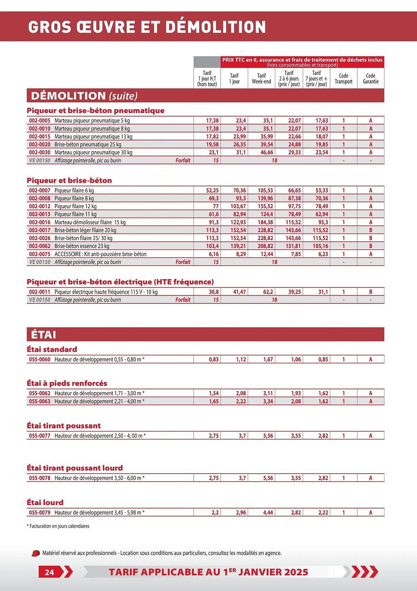 Loxam Catalogue du 3 janvier au 31 décembre 2025 - Catalogue page 21