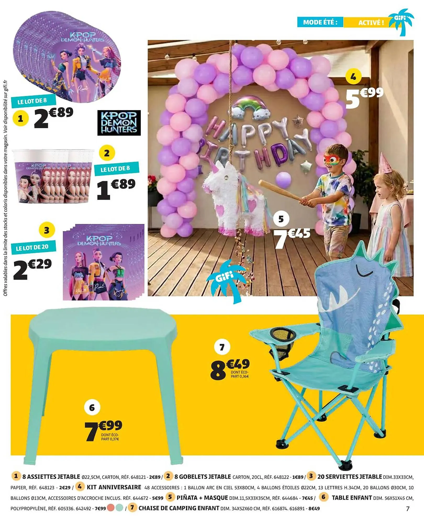 Catalogue Gifi du 12 mai au 25 mai 2026 - Catalogue page 7