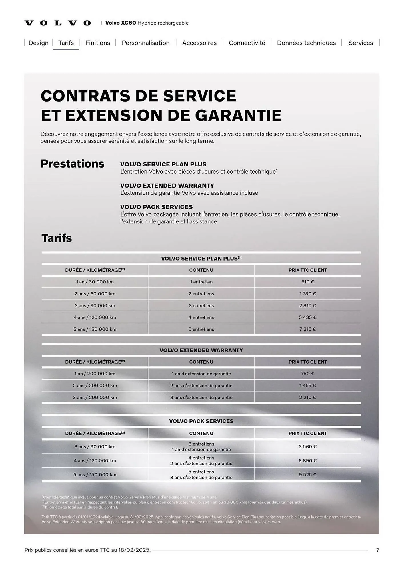 Catalogue VOLVO du 7 janvier au 31 janvier 2027 - Catalogue page 7