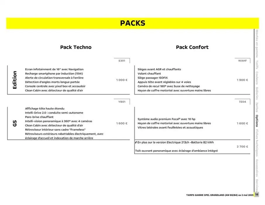 Opel Nouveau Grandland du 12 mai au 12 mai 2026 - Catalogue page 15