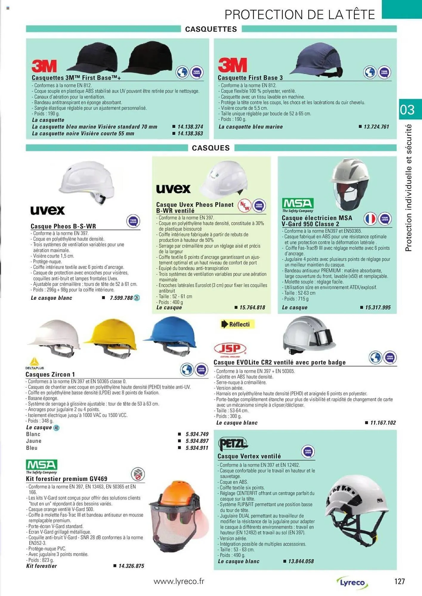 Catalogue Lyreco du 15 mai au 31 décembre 2023 - Catalogue page 127