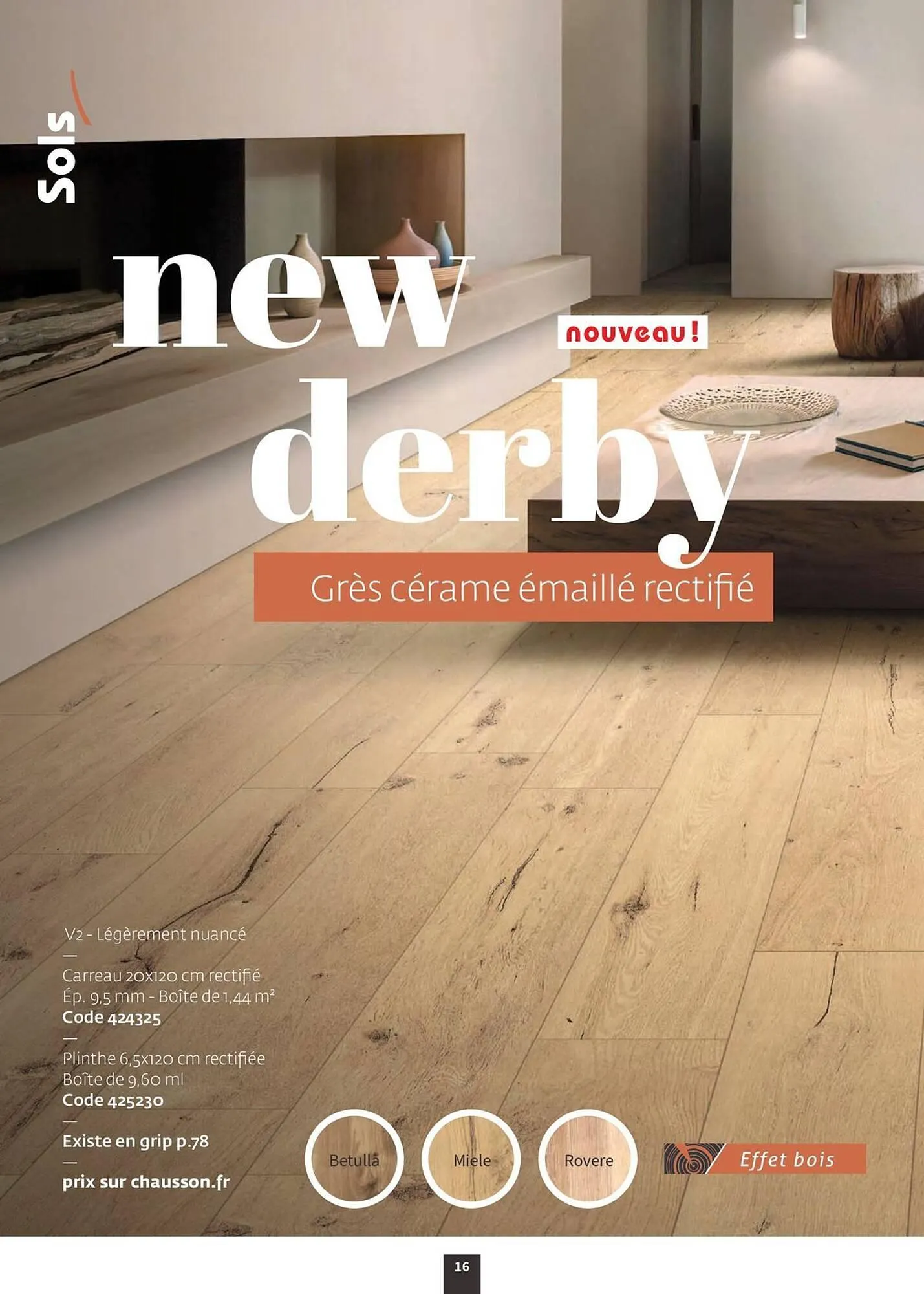 Catalogue Chausson Matériaux du 12 septembre au 31 décembre 2026 - Catalogue page 18