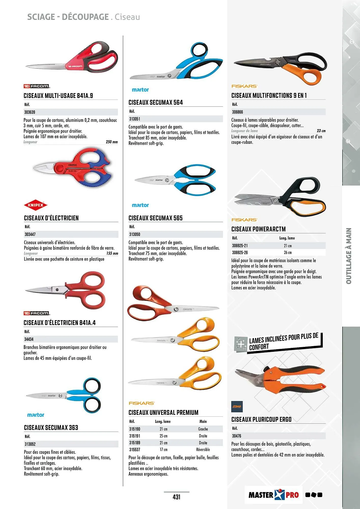 Catalogue Master Pro du 28 janvier au 30 décembre 2028 - Catalogue page 435