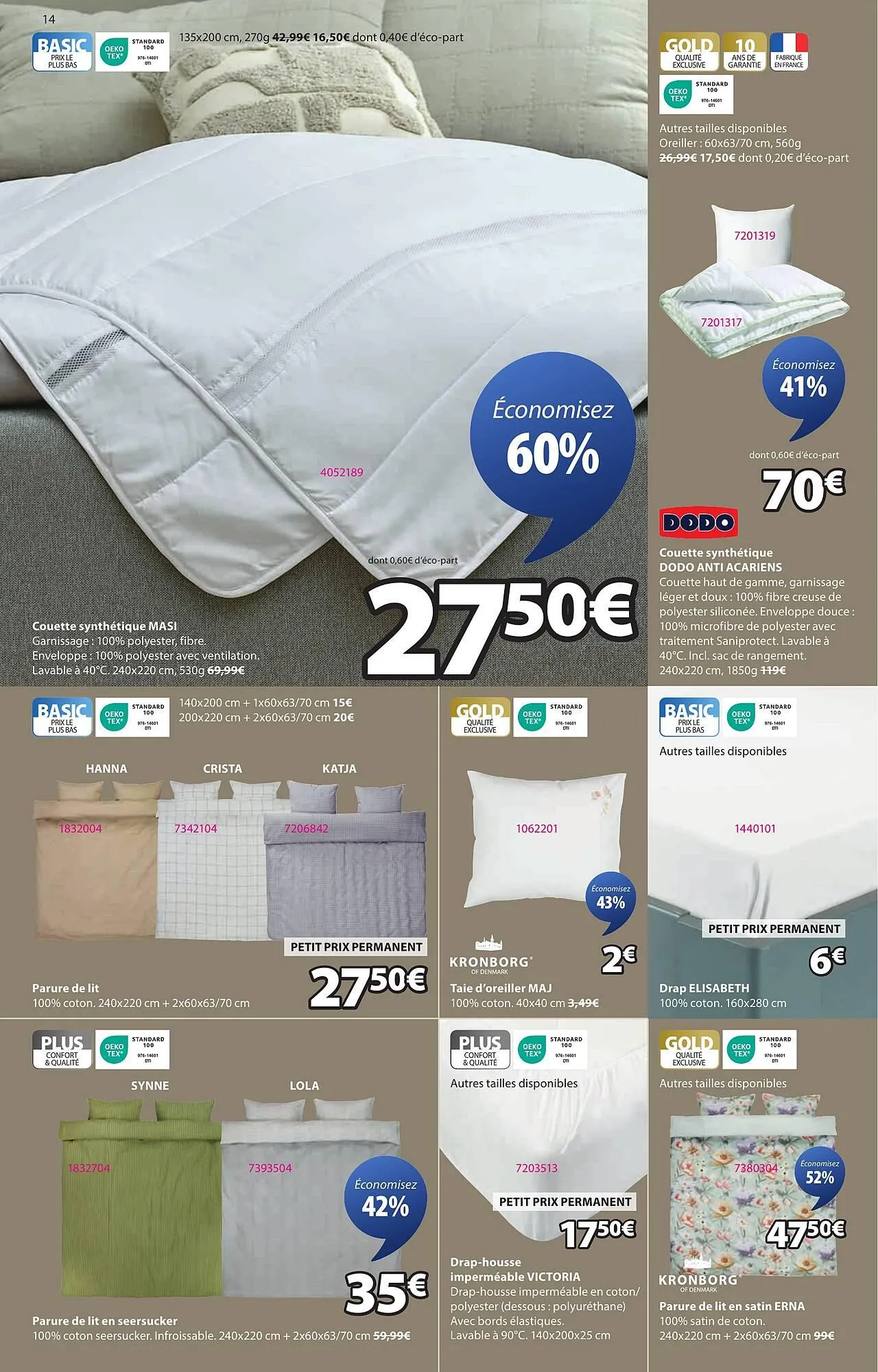 Catalogue JYSK du 1 juillet au 21 juillet 2025 - Catalogue page 14