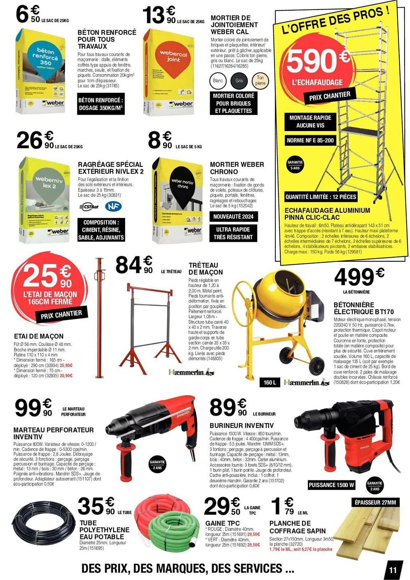 Catalogue Chretien Matériaux du 11 mars au 30 mars 2024 - Catalogue page 2