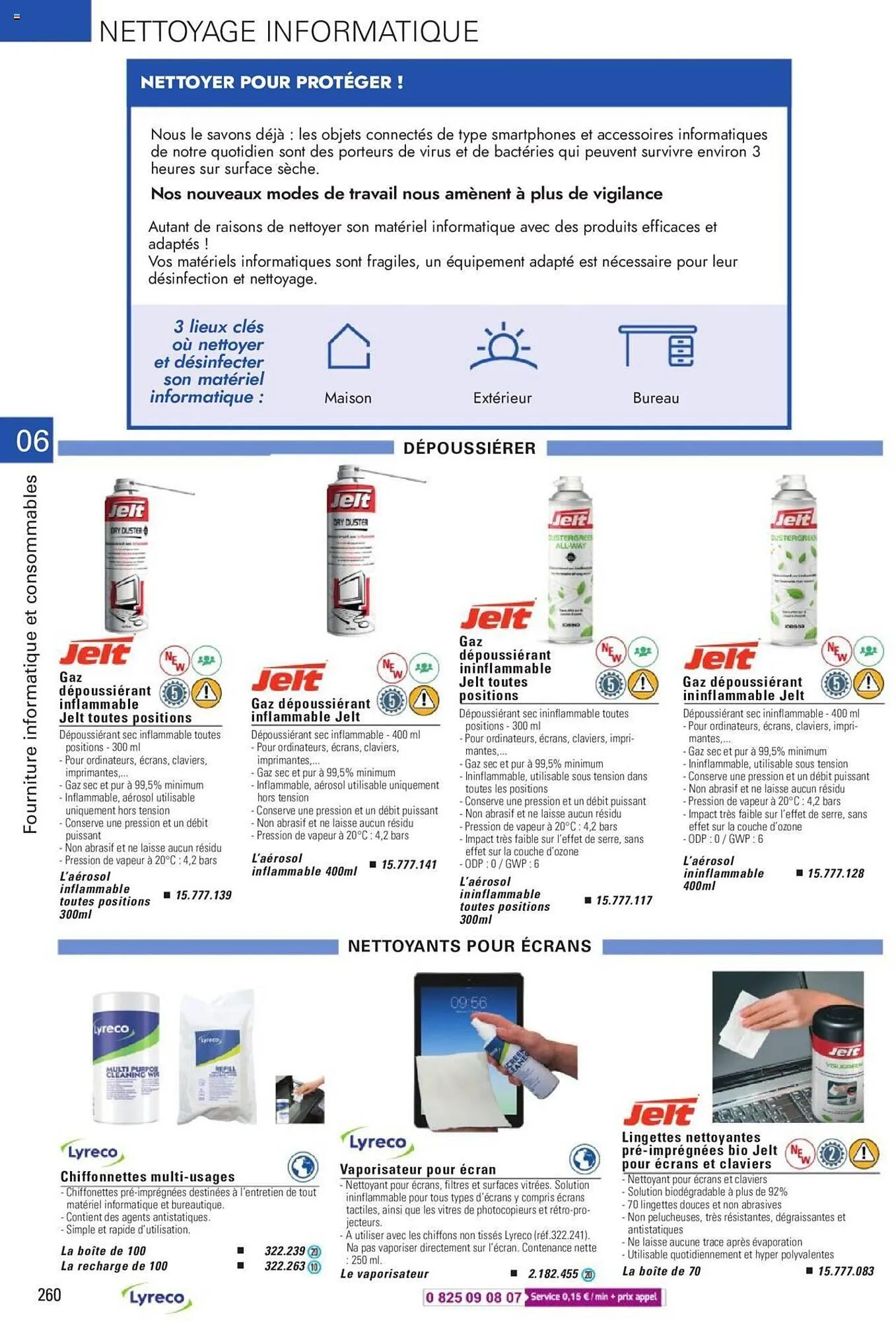 Catalogue Lyreco du 15 mai au 31 décembre 2023 - Catalogue page 260