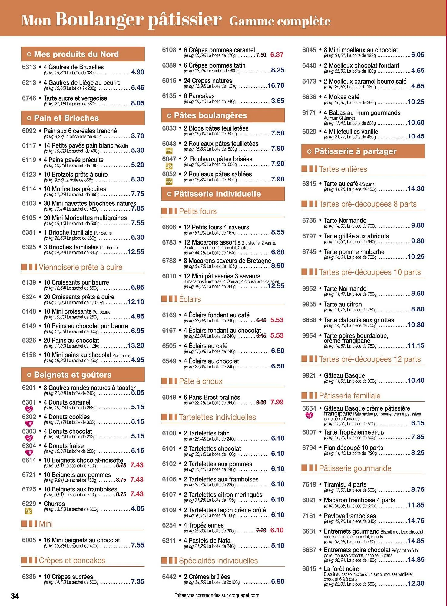 Catalogue Croque Gel du 3 avril au 3 mai 2026 - Catalogue page 34