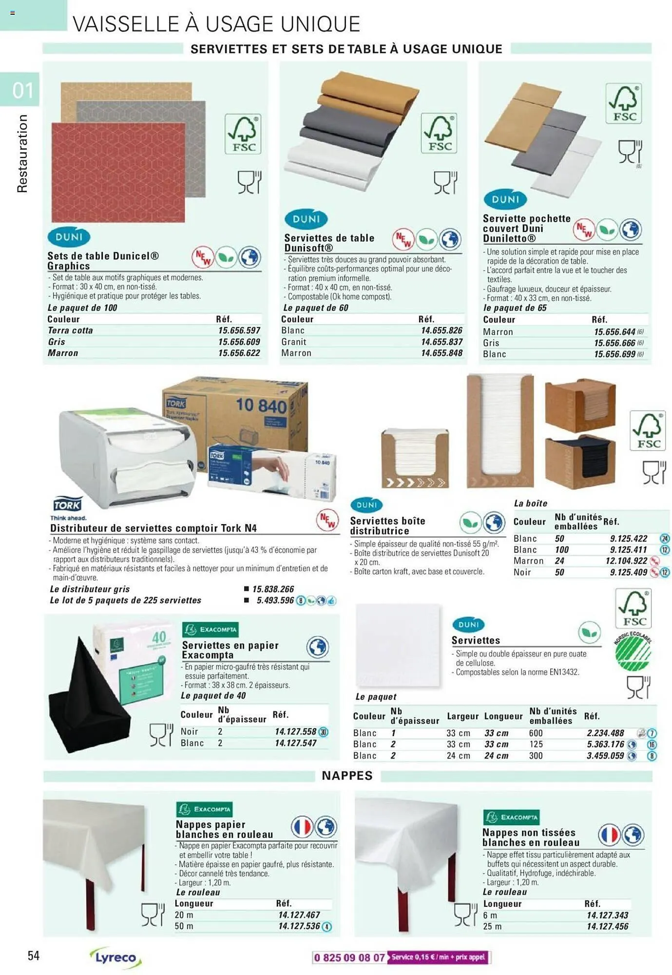 Catalogue Lyreco du 15 mai au 31 décembre 2023 - Catalogue page 54