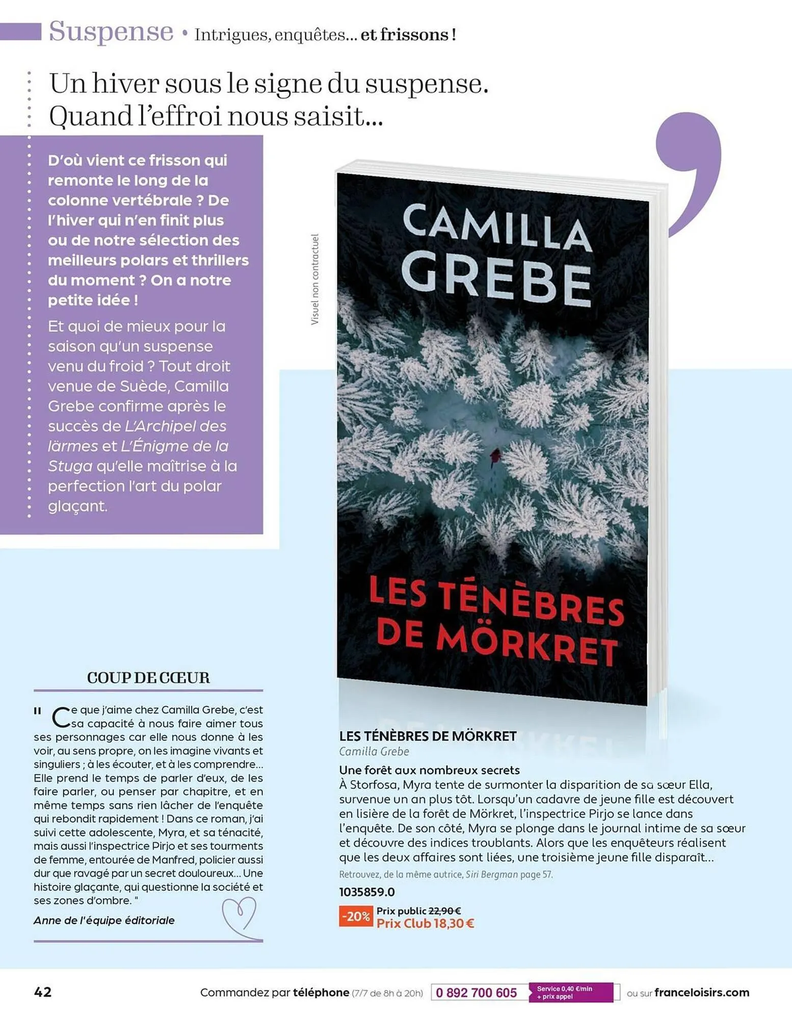 Catalogue France Loisirs du 2 mars au 30 avril 2026 - Catalogue page 42