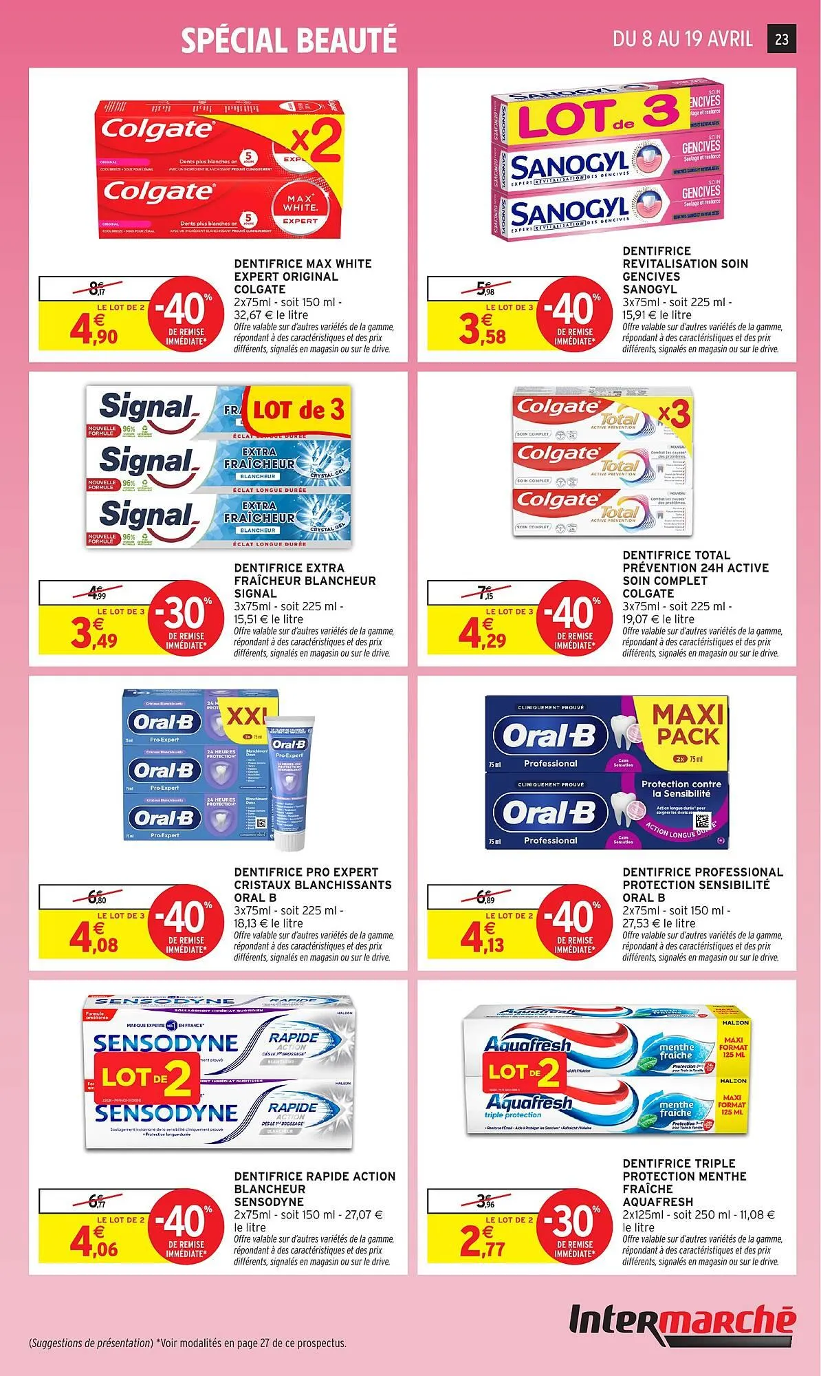 Catalogue Intermarché du 8 avril au 19 avril 2026 - Catalogue page 23