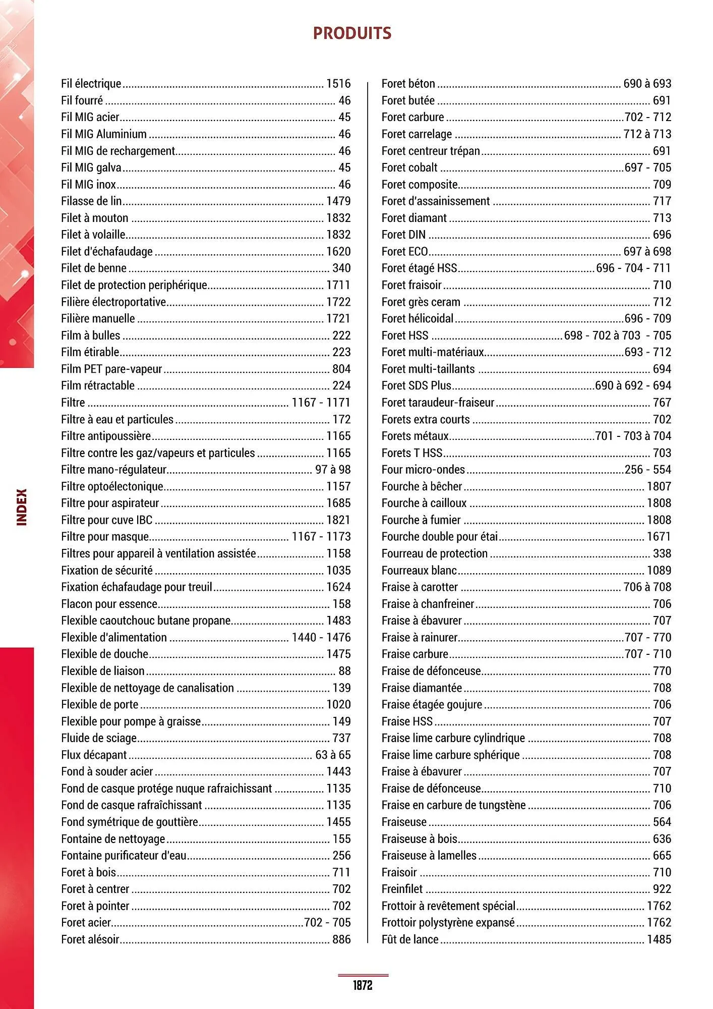 Catalogue Master Pro du 28 janvier au 30 décembre 2028 - Catalogue page 1876