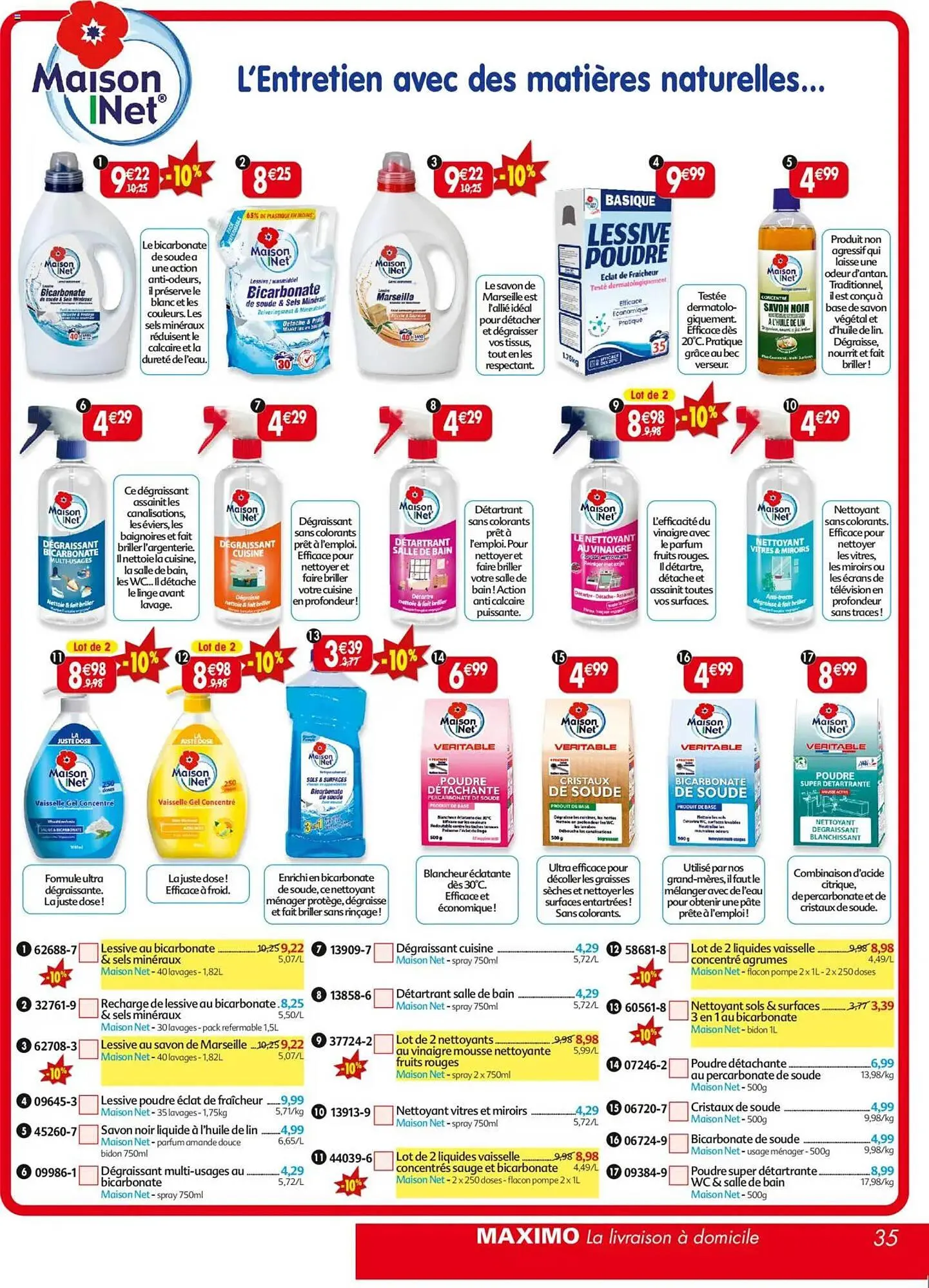 Catalogue Maximo du 7 juillet au 3 août 2025 - Catalogue page 35