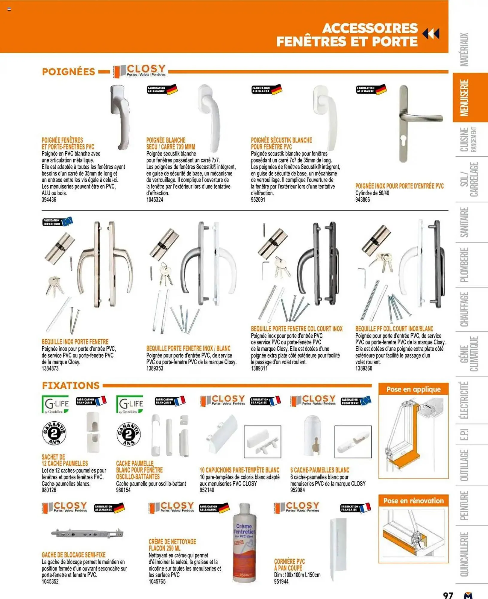 Catalogue Bricoman du 19 mars au 31 décembre 2025 - Catalogue page 97