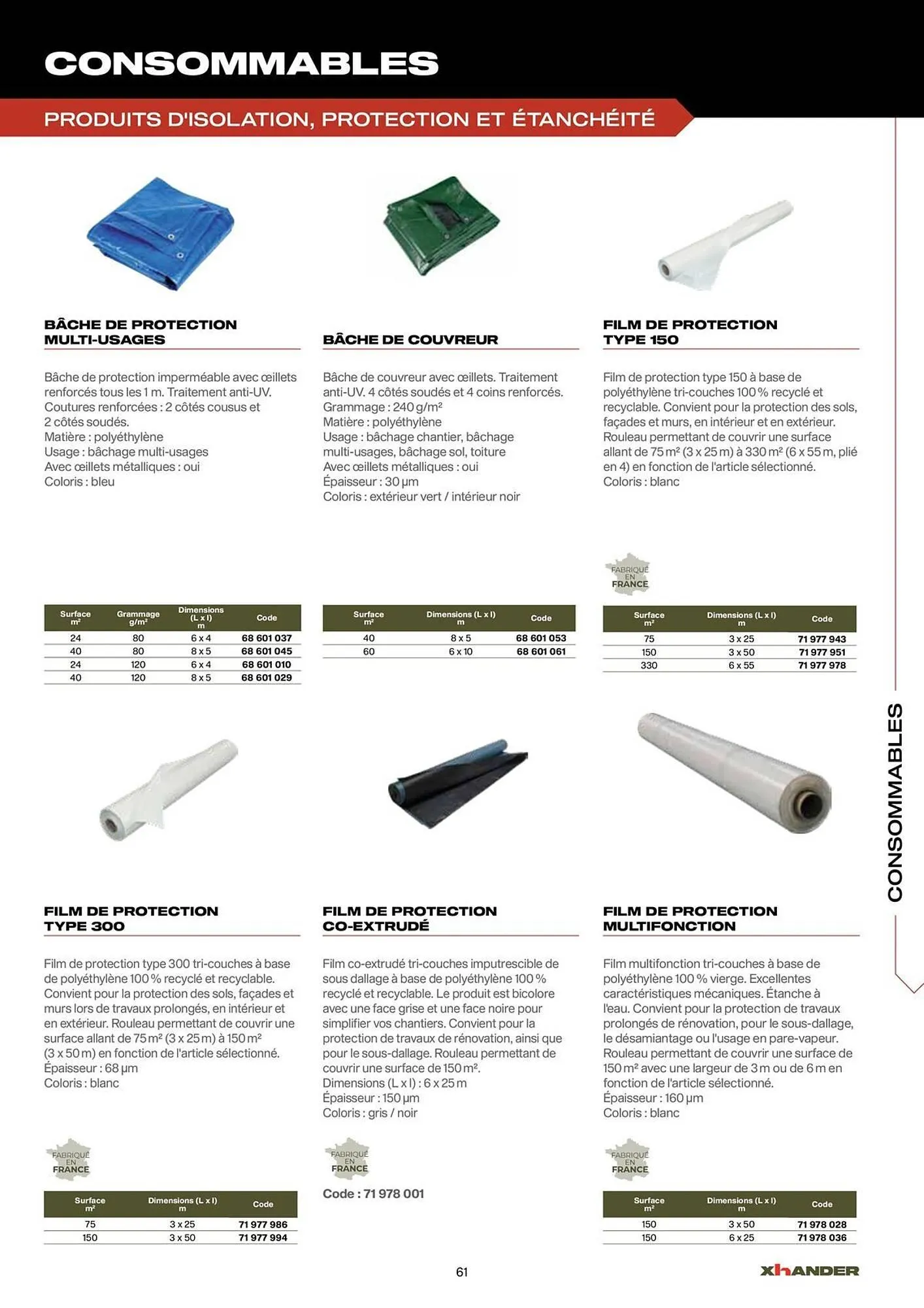 Catalogue Prolians du 2 septembre au 31 décembre 2025 - Catalogue page 61