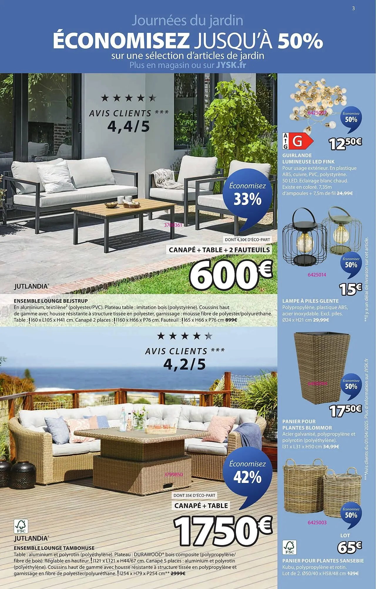 Catalogue JYSK du 20 mai au 16 juin 2025 - Catalogue page 3