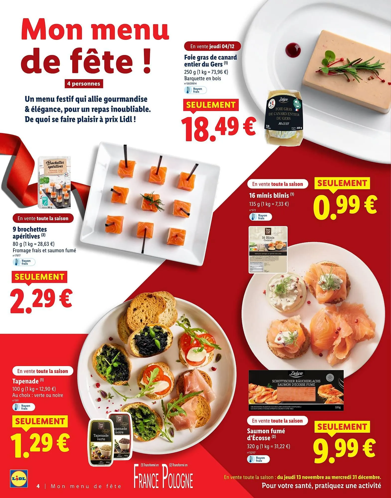 Catalogue Lidl du 13 novembre au 24 décembre 2025 - Catalogue page 4