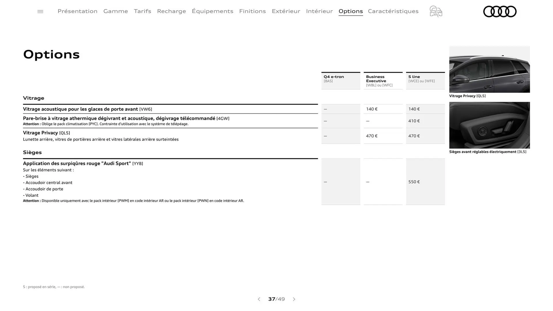 Catalogue Audi du 7 janvier au 31 janvier 2026 - Catalogue page 37