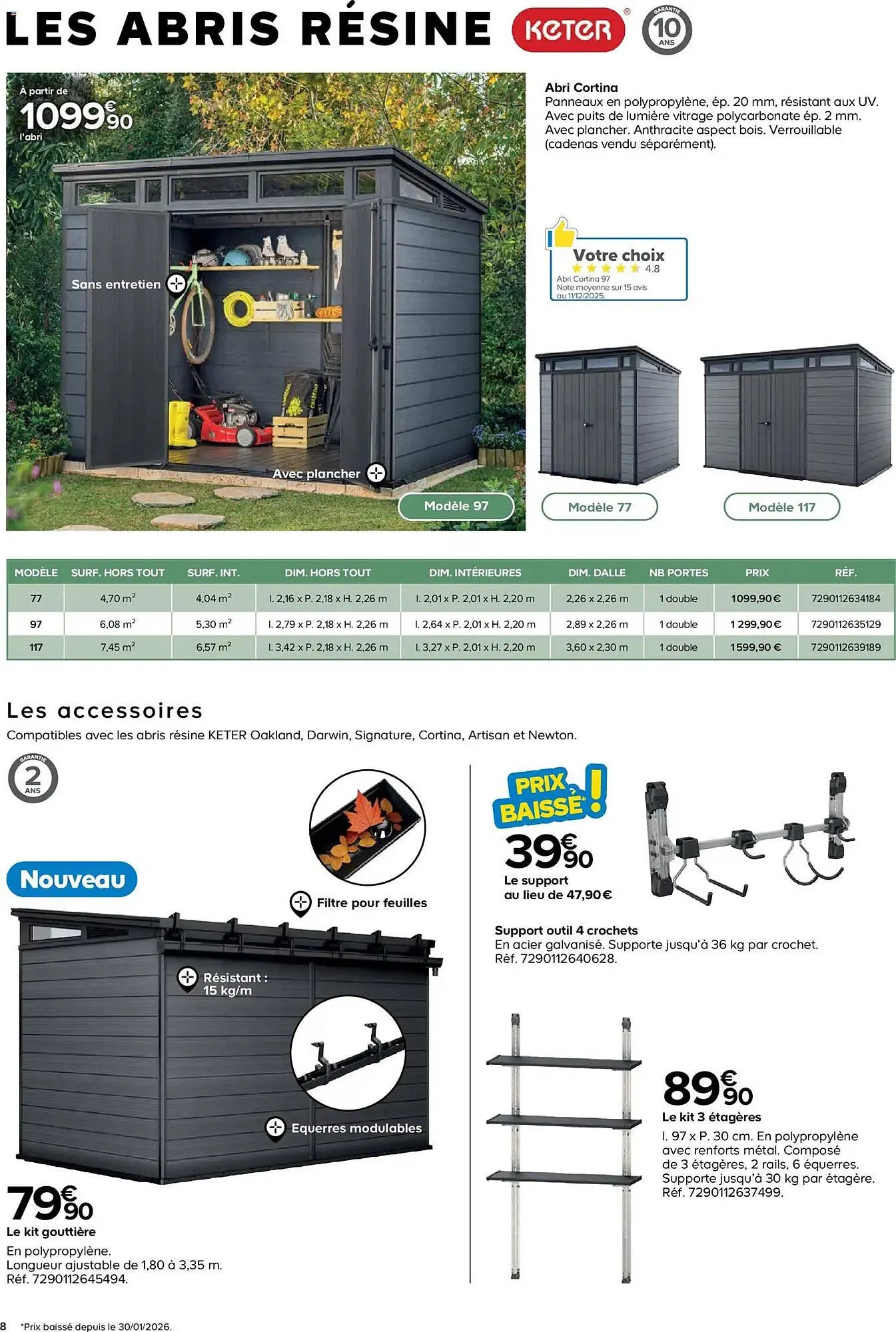 Catalogue Castorama du 26 février au 31 décembre 2026 - Catalogue page 8