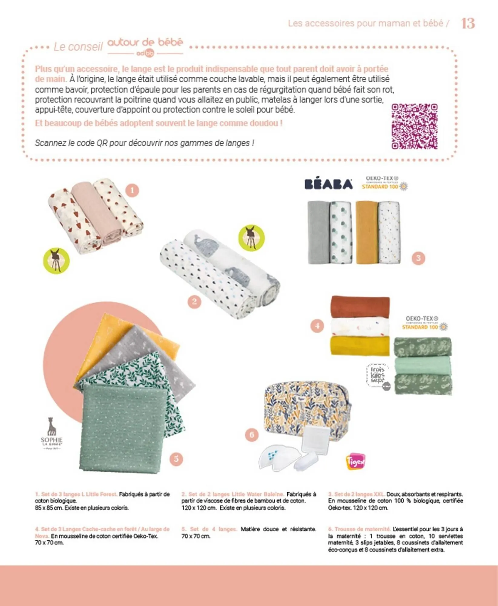 Catalogue autour de bébé du 31 mars au 31 janvier 2024 - Catalogue page 15