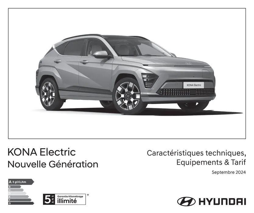 Hyundai KONA Electric Nouvelle Génération du 3 septembre au 3 septembre 2025 - Catalogue page 32