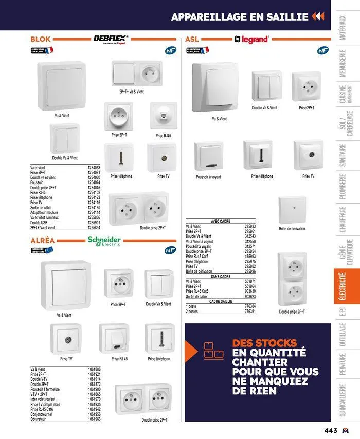 Guide produits 2024 du 15 mars au 31 décembre 2024 - Catalogue page 443