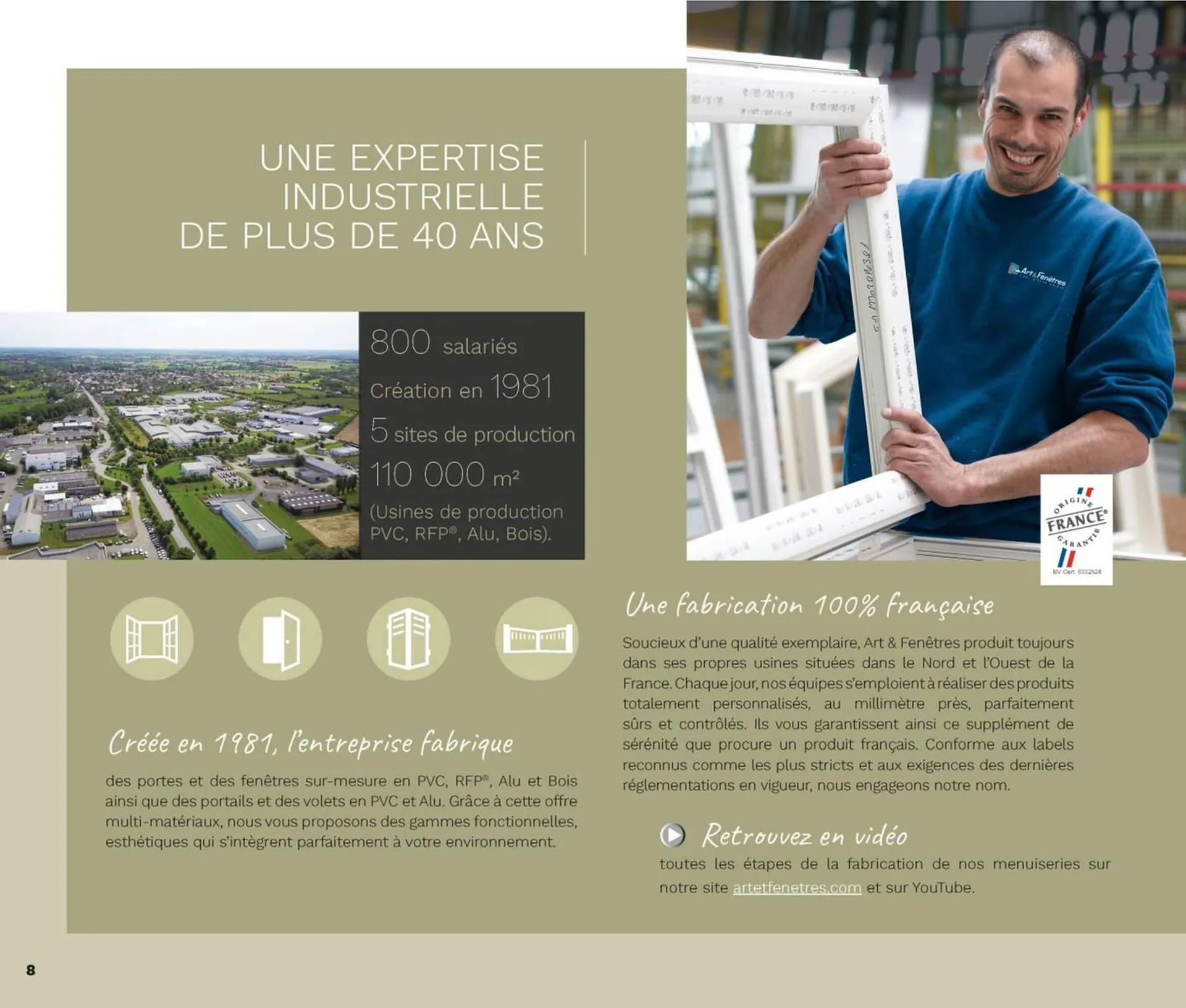 Catalogue Art & Fenêtres du 23 août au 31 décembre 2025 - Catalogue page 8