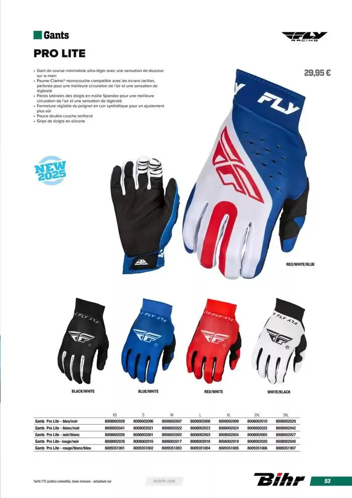 FLY RACING BMX 2025 du 12 avril au 31 décembre 2025 - Catalogue page 53