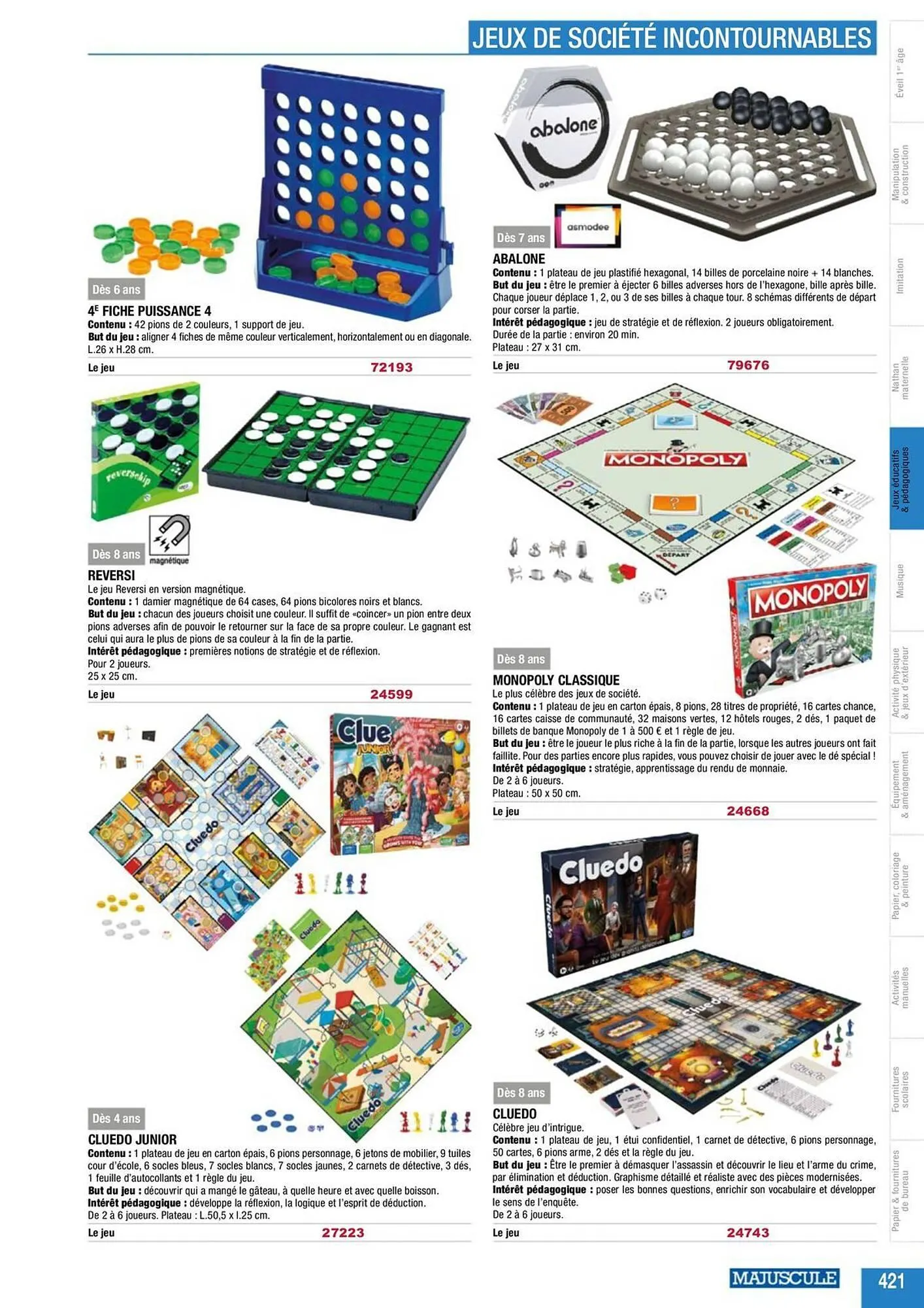 Catalogue Majuscule du 4 mars au 31 décembre 2025 - Catalogue page 445