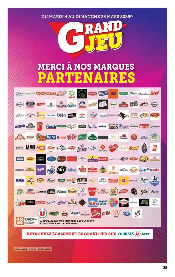 Quinzaine Commerçante du 11 mars au 23 mars 2025 - Catalogue page 35