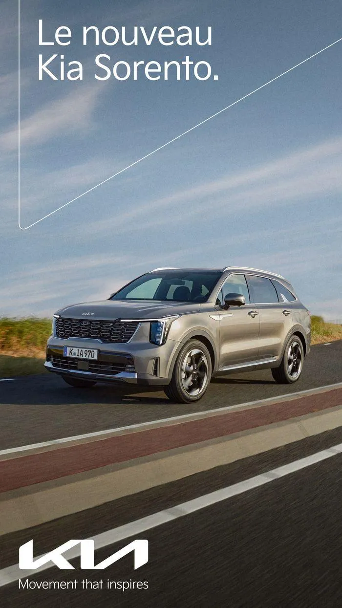 KIA Sorento Hybride du 9 septembre au 31 août 2025 - Catalogue page 1