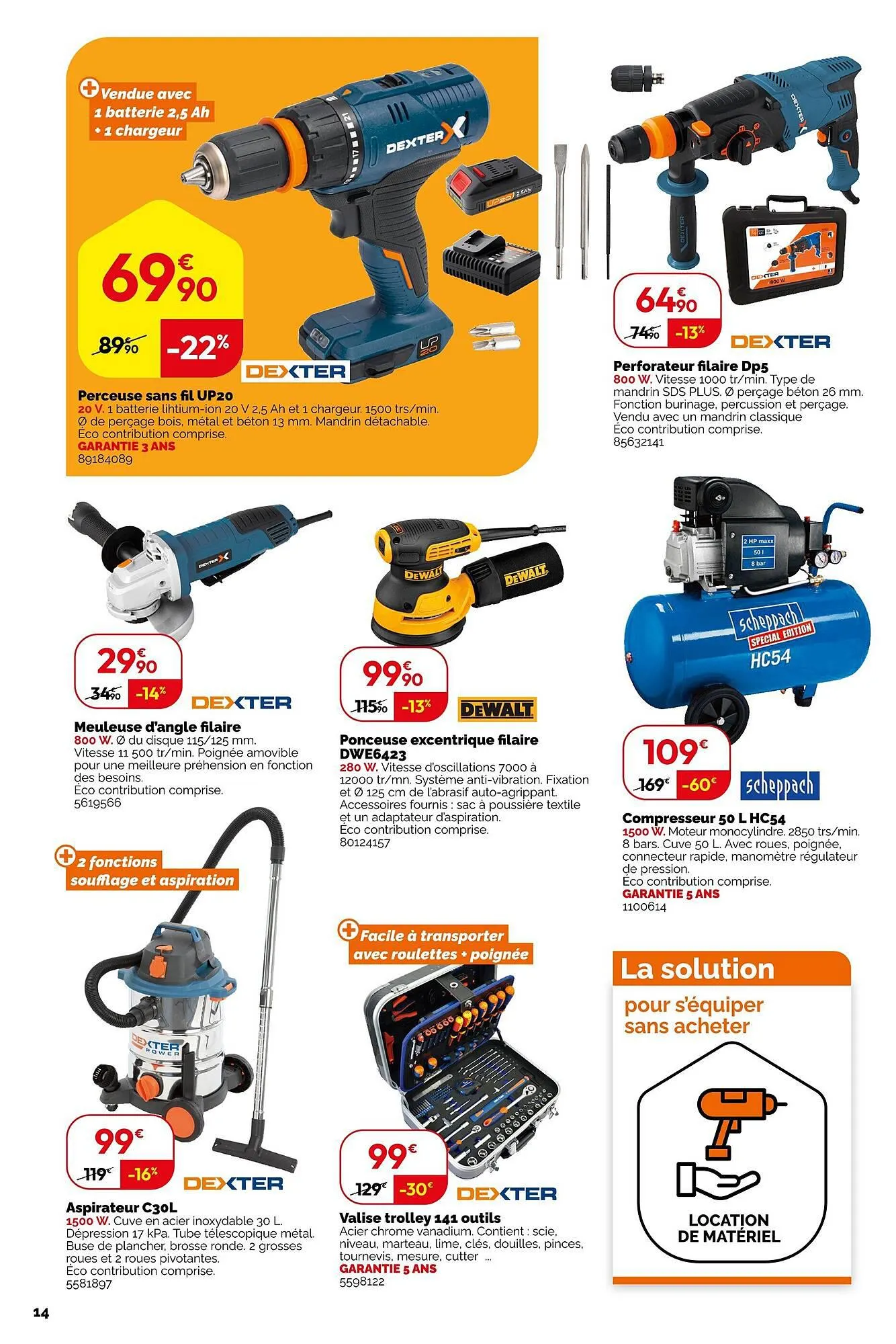 Catalogue Weldom du 27 février au 31 mars 2024 - Catalogue page 14