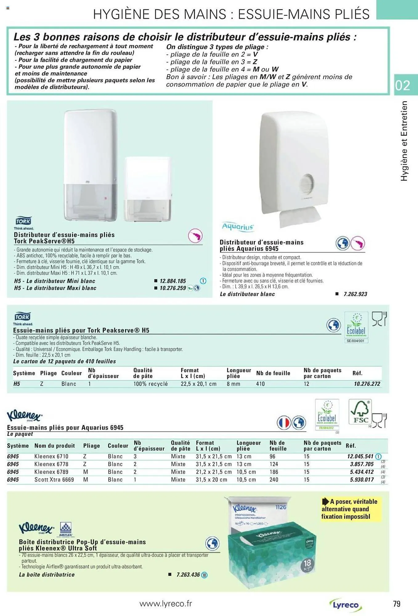 Catalogue Lyreco du 15 mai au 31 décembre 2023 - Catalogue page 79