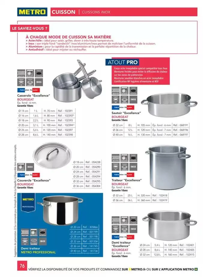 Metro #CHR du 2 janvier au 31 décembre 2025 - Catalogue page 174