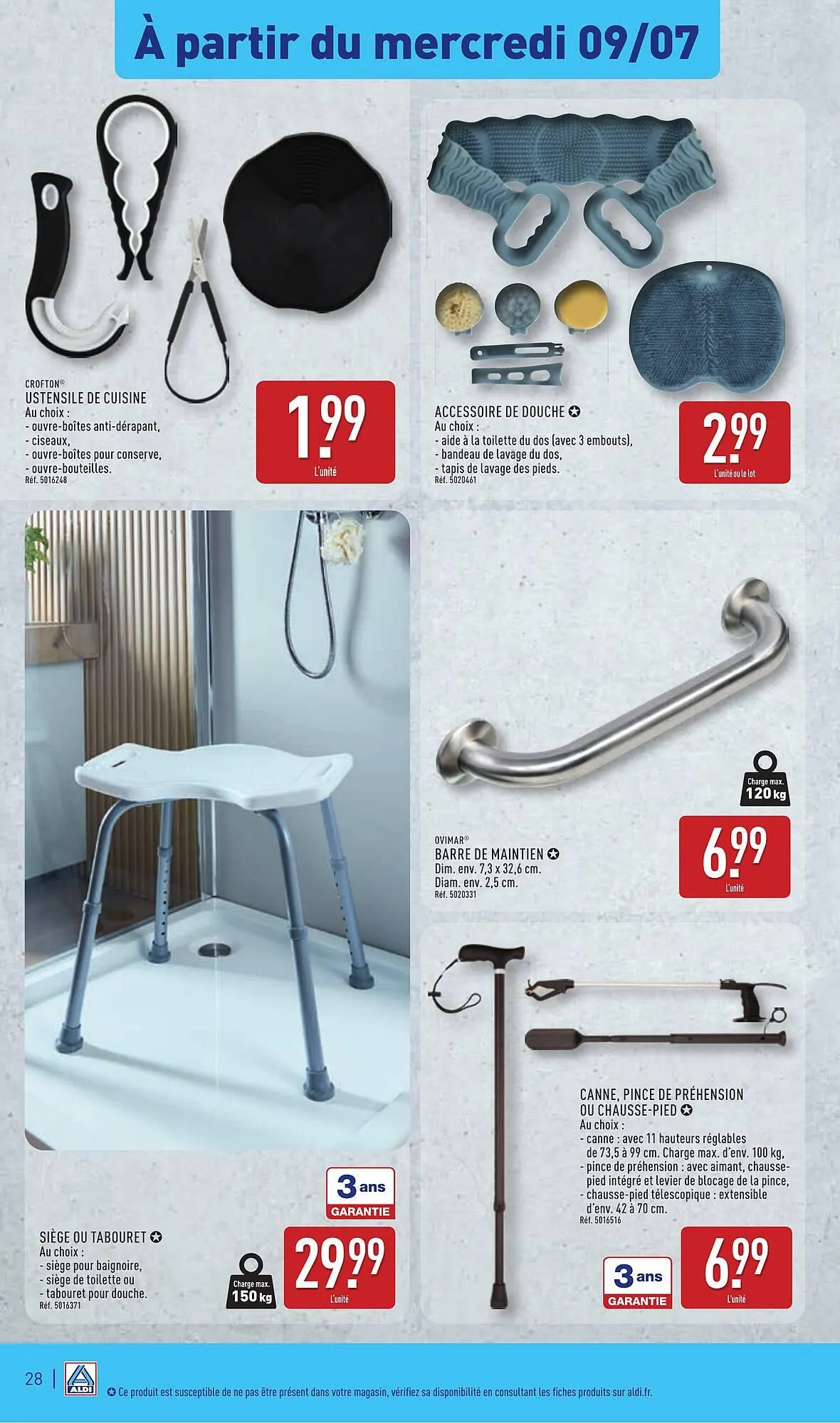 Catalogue ALDI du 8 juillet au 14 juillet 2025 - Catalogue page 30