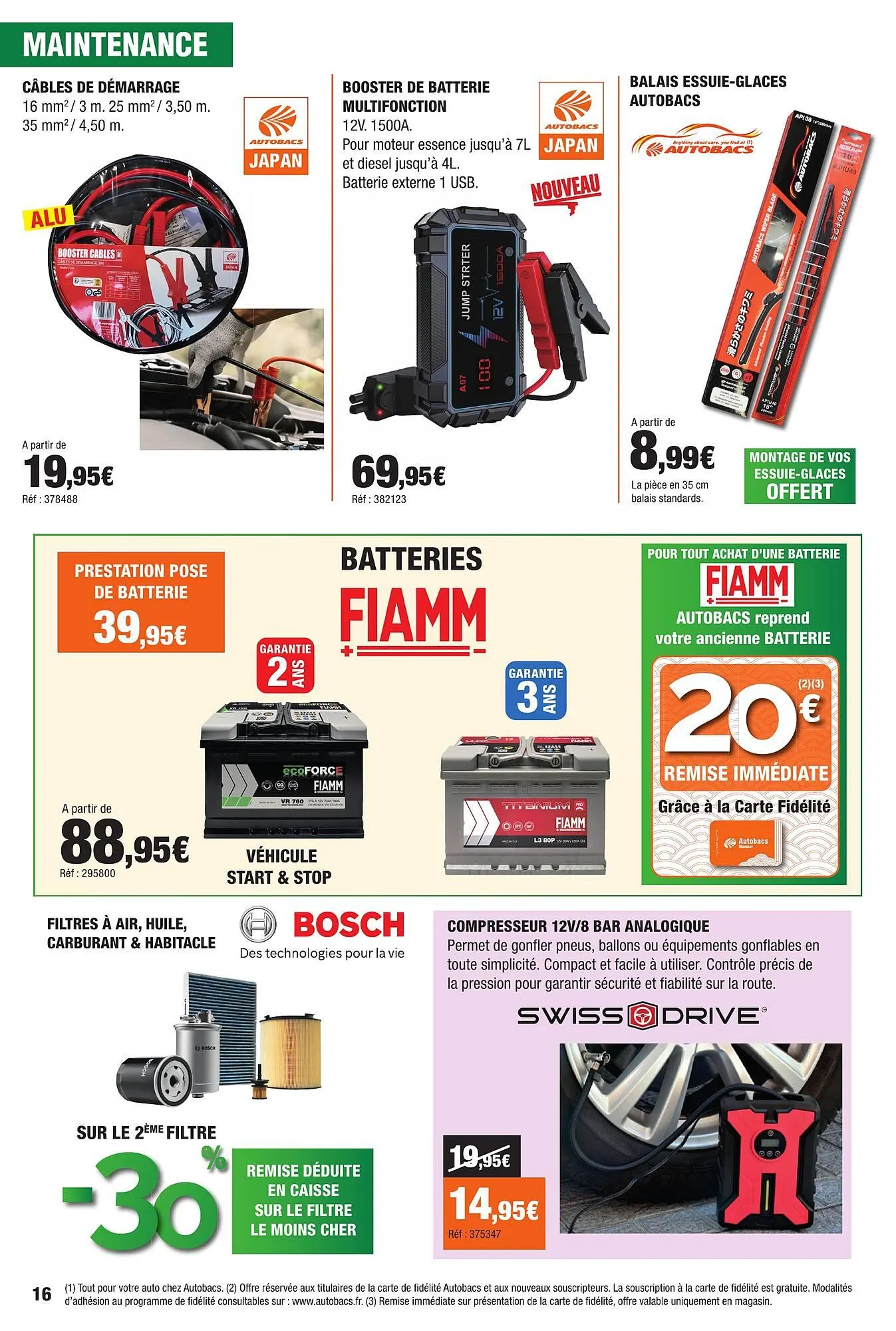 Catalogue Autobacs du 23 avril au 3 juin 2026 - Catalogue page 16
