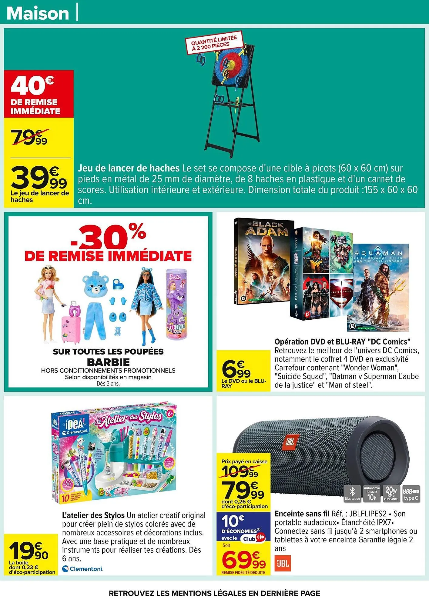 Catalogue Carrefour du 8 juillet au 21 juillet 2025 - Catalogue page 72