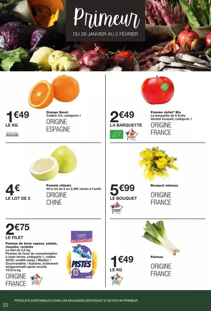 CATALOGUE PROMOTIONNEL du 20 janvier au 2 février 2025 - Catalogue page 20