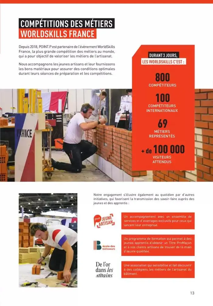 Matériaux 2025 du 1 janvier au 31 décembre 2025 - Catalogue page 13