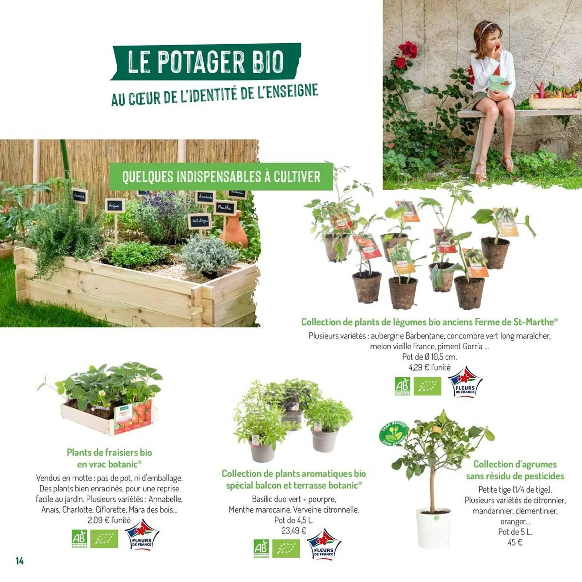 Catalogue Botanic du 4 juin au 1 novembre 2025 - Catalogue page 14